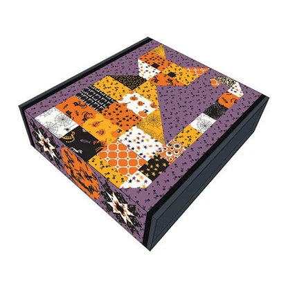 Riley Blake Calico Cats & Jacks Table Runner Kit Featuring Sandy Gervais Beggar's Night Fabric Collection