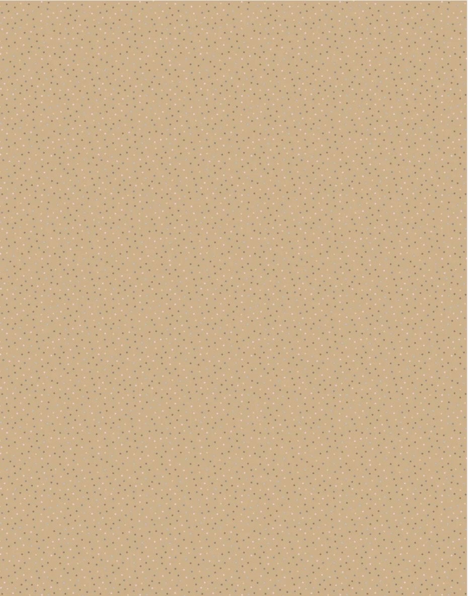 Poppie Cotton Country Confetti Blenders Fabric Collection Khaki Pants Tan Premium 100% Cotton Quilt Shop Quality Fabrics