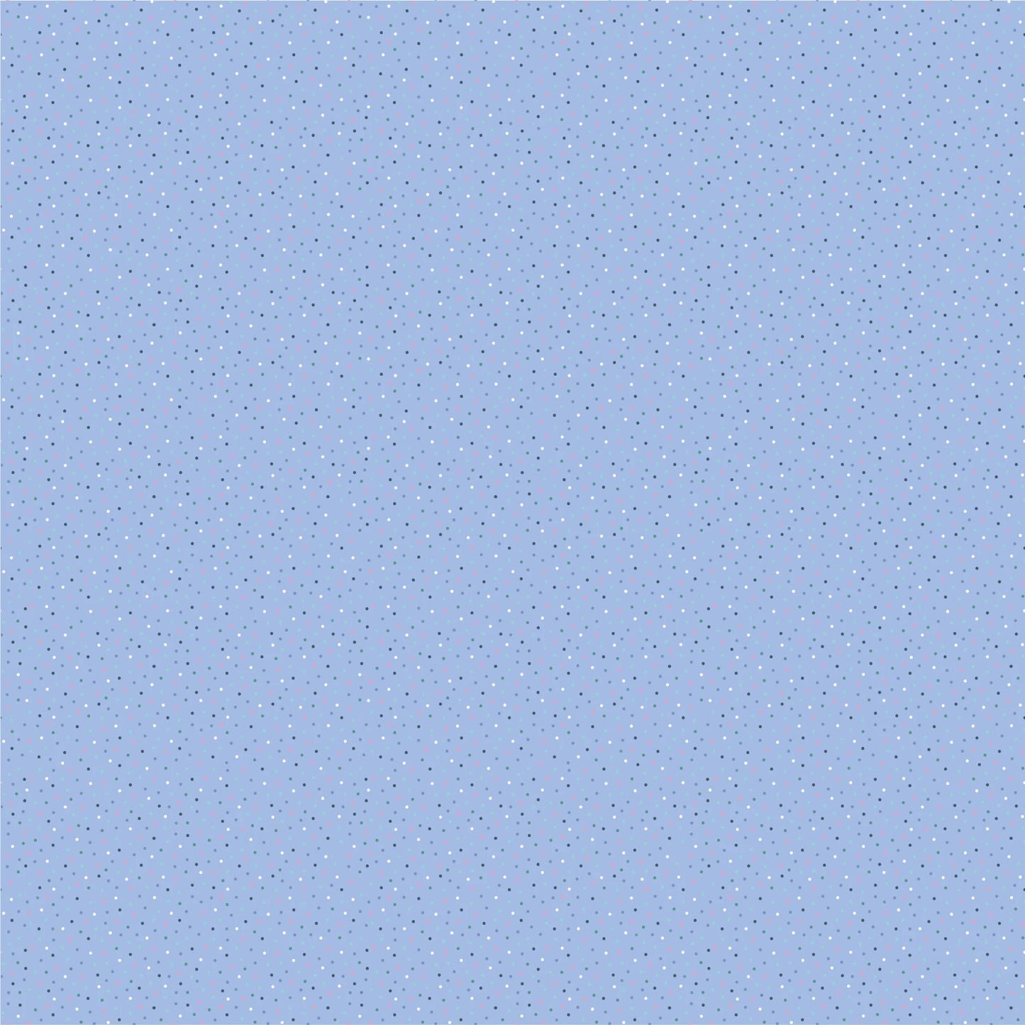 Poppie Cotton Country Confetti Blenders Fabric Collection Forget-Me-Not Bright Blue Premium 100% Cotton Quilt Shop Quality Fabrics