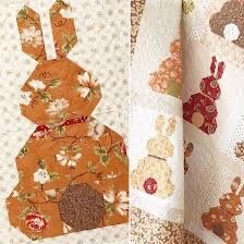 The Pattern Basket Country Bunnies Quilt Pattern Finished Size: 59"x74"