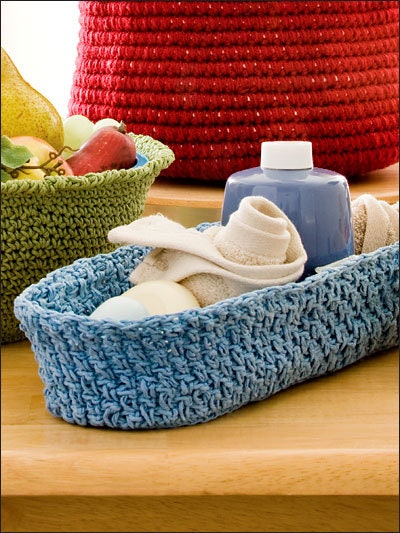 Annie's Crochet Baskets For All Crochet Pattern Book (14 Projects Per Pattern Book)