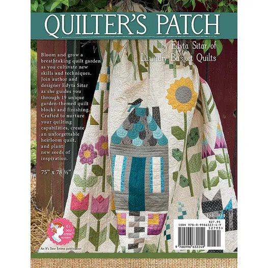 Laundry Basket Quilts Quilter’s Patch Quilt Pattern Book (Finished Size: 75”x78.5”)