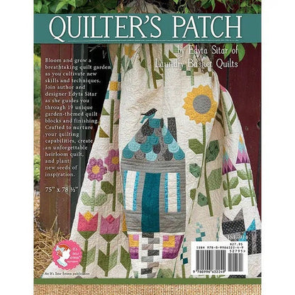 Laundry Basket Quilts Quilter’s Patch Quilt Pattern Book (Finished Size: 75”x78.5”)