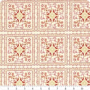 Riley Blake Wild Rose Fabric Collection Bandanas on Cream Premium 100% Cotton Quilt Shop Quality Fabrics