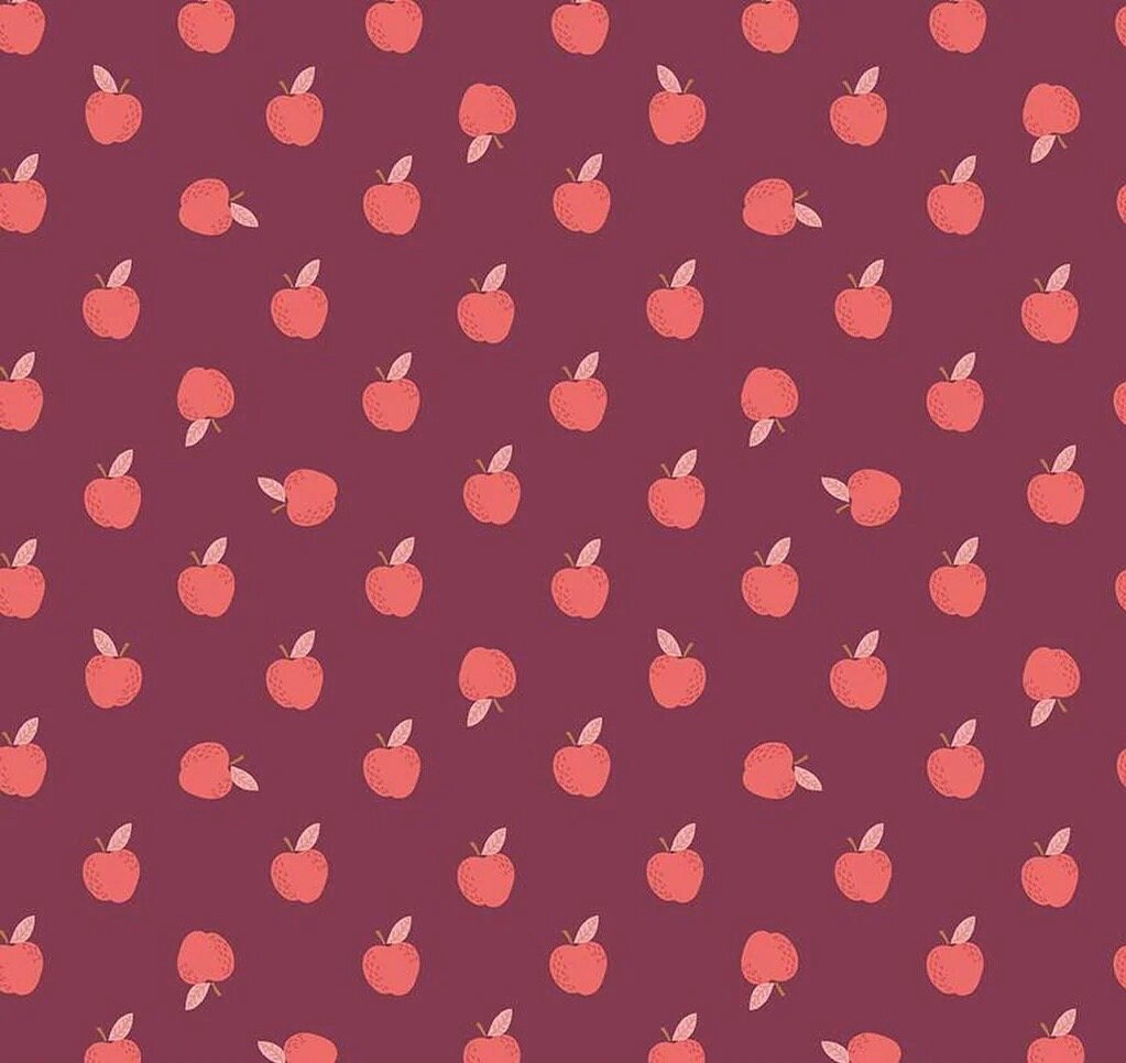 Riley Blake Sweetbriar Fabric Collection Apples on Wine Premium 100% Cotton Quilt Shop Quality Fabrics