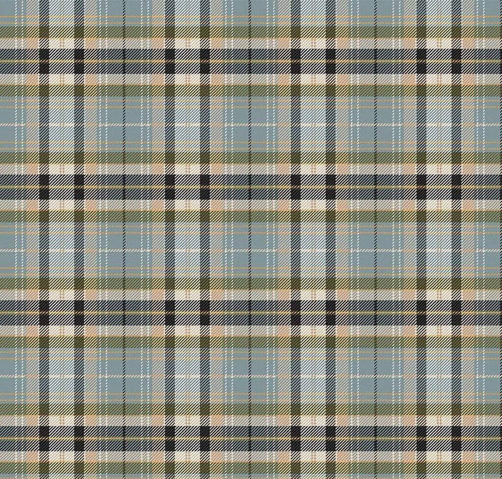 Riley Blake John Wayne Designs Fabric Collection Plaid on Storm Premium 100% Cotton Quilt Shop Quality Fabrics