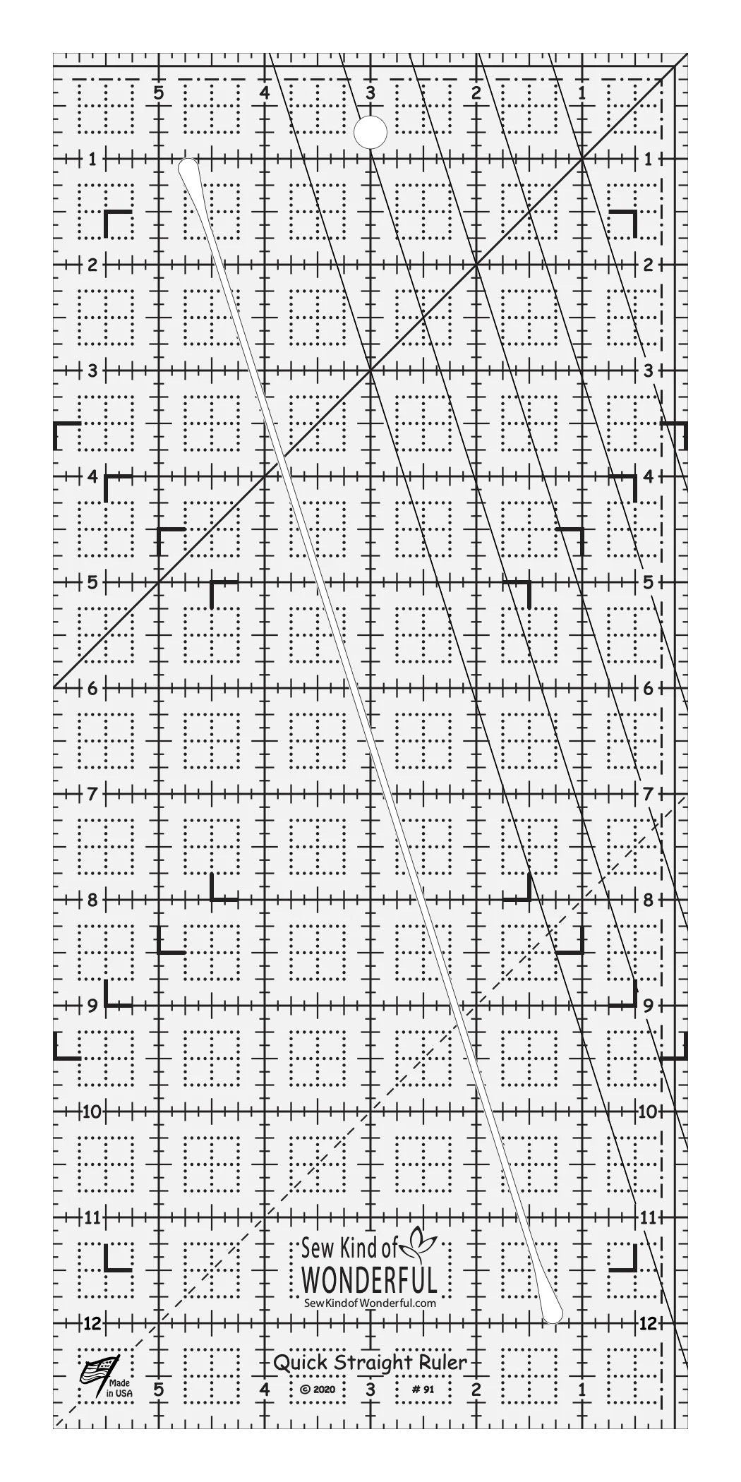 Sew Kind of Wonderful Compass Quilt Pattern Finished Size: 59”x59”