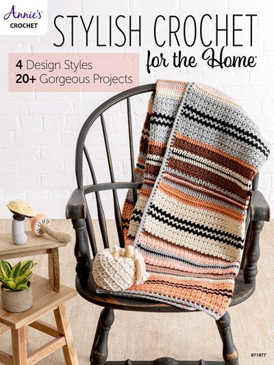 Annie's Crochet Stylish Crochet for the Home Pattern Book (20 Projects Per Pattern Book)