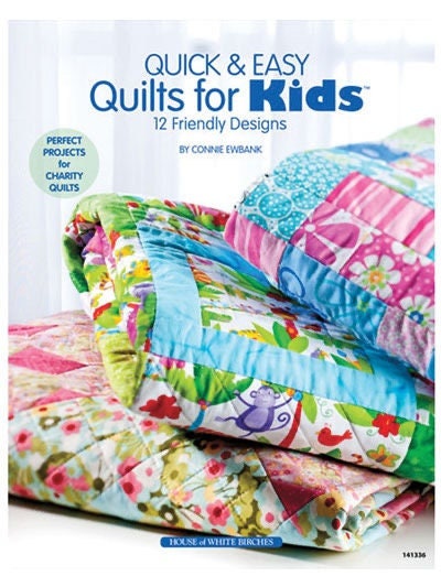 Annie's Quilting Quick & Easy Quilts for Kids Pattern Book (12 timeless projects per book)