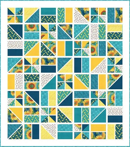 Robin Pickens Quilt Patterns Backsplash Quilt Pattern (3 Size Variations Per Pattern)