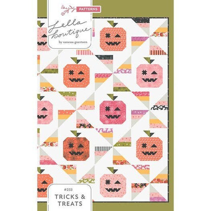 Lella Boutique Tricks & Treats Quilt Pattern Finished Size: 80.5" x 80.5"