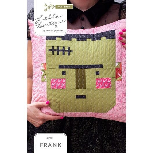 Lella Boutique Frank Pillow Pattern Finished Size: 16.5"x16.5"