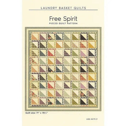 Laundry Basket Quilts Free Spirit Quilt Pattern Finished Size: 71"x78.5"