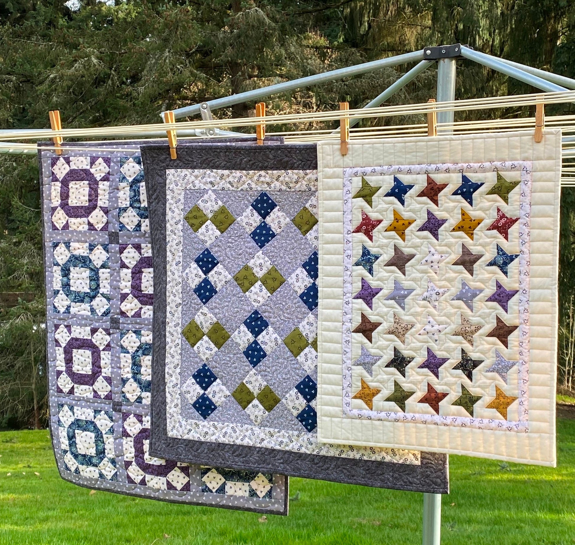 Laugh Yourself Into Stitches Little By Little Quilt Pattern (2 Size Variations Per Pattern)