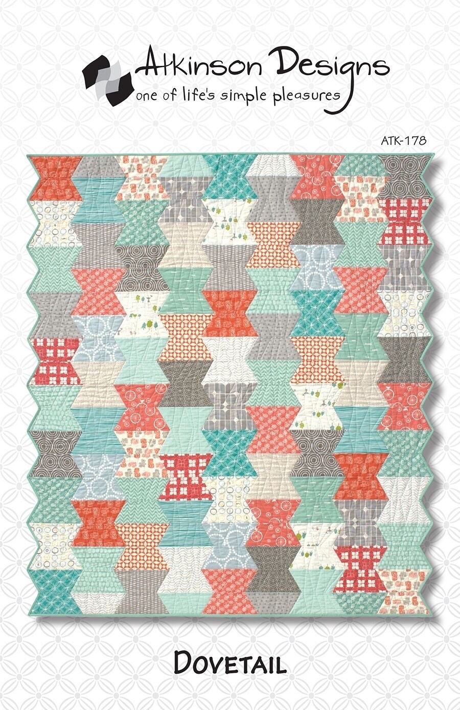 Atkinson Designs Dovetail Quilt Pattern (4 Size Variations)