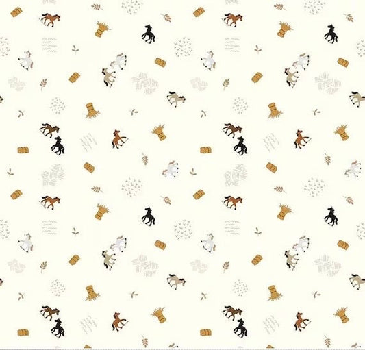 Riley Blake Country Life Fabric Collection Grazing The Hay on Cotton Premium 100% Cotton Quilt Shop Quality Fabrics