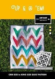 Art East Quilting Co. Up & @ 'Em Quilt Pattern (5 Size Variations Per Pattern)