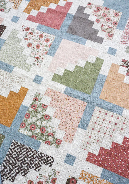 Lella Boutique Sparkler Quilt Pattern Finished Size: 82"x82"