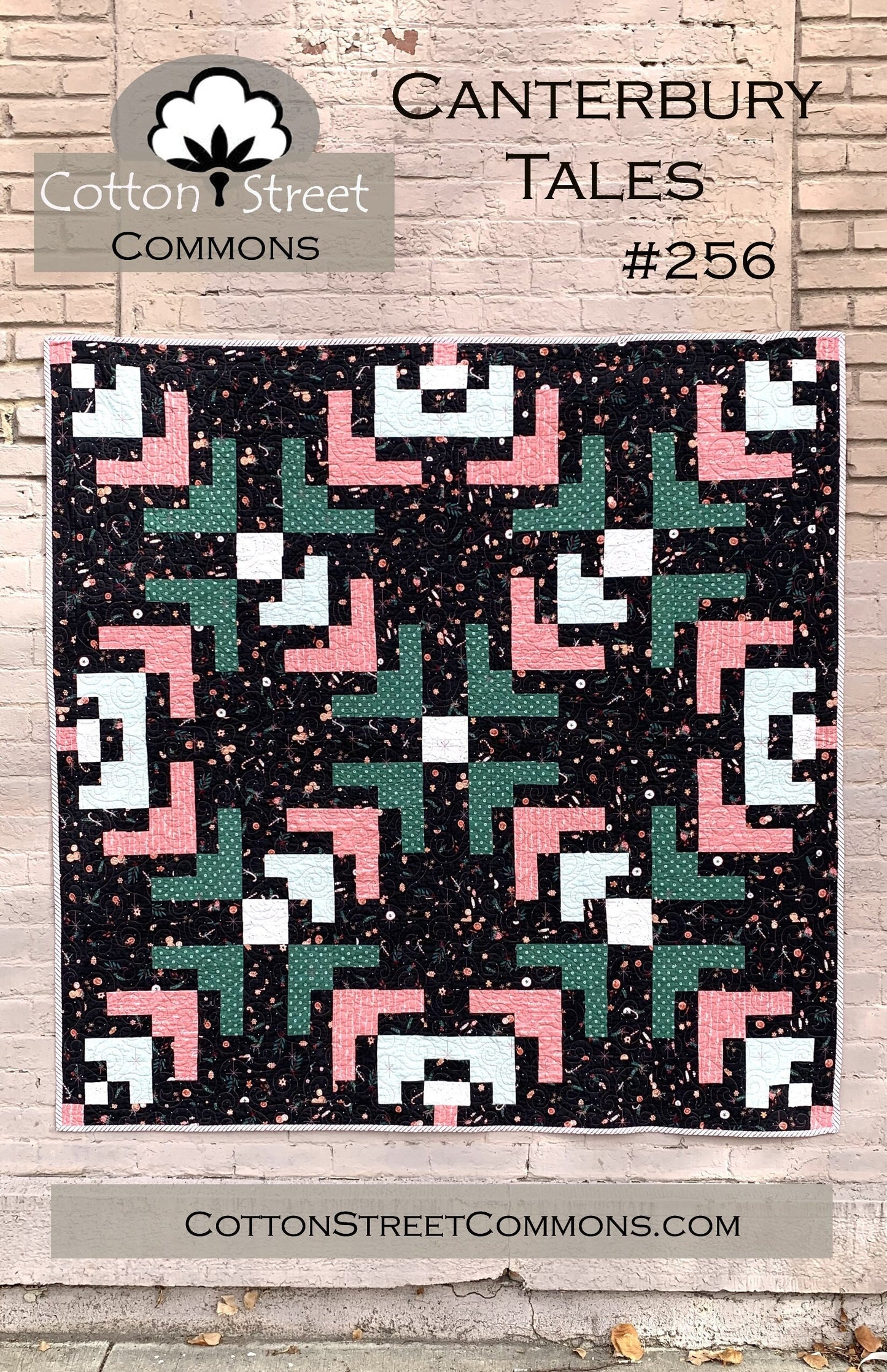 Cotton Street Commons Canterbury Tales Quilt Pattern (2 Size Variations Per Pattern)