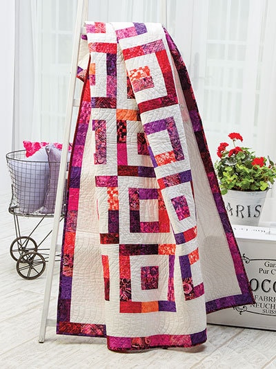 Annie's Quilting More Jelly Roll Quilts Pattern Book (8 Projects per book)