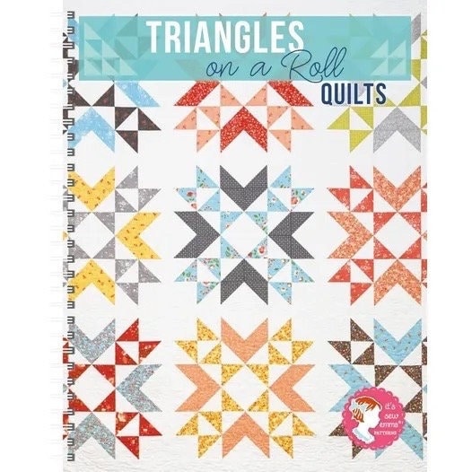 It's Sew Emma Triangles on a Roll Quilt Book (16 Projects Per Book)