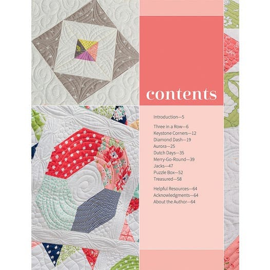 Melissa Corry Fast & Fun Lap Quilts Book (9 Pattens for 10" Squares)