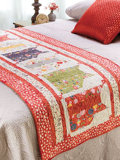 Annie's Quilting More Jelly Roll Quilts Pattern Book (8 Projects per book)