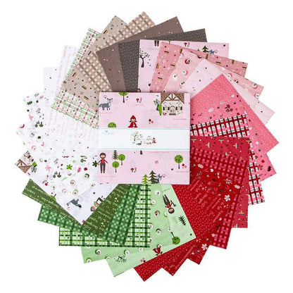 Riley Blake To Grandmother's House Fabric Collection 10" Stacker (42 Pieces)