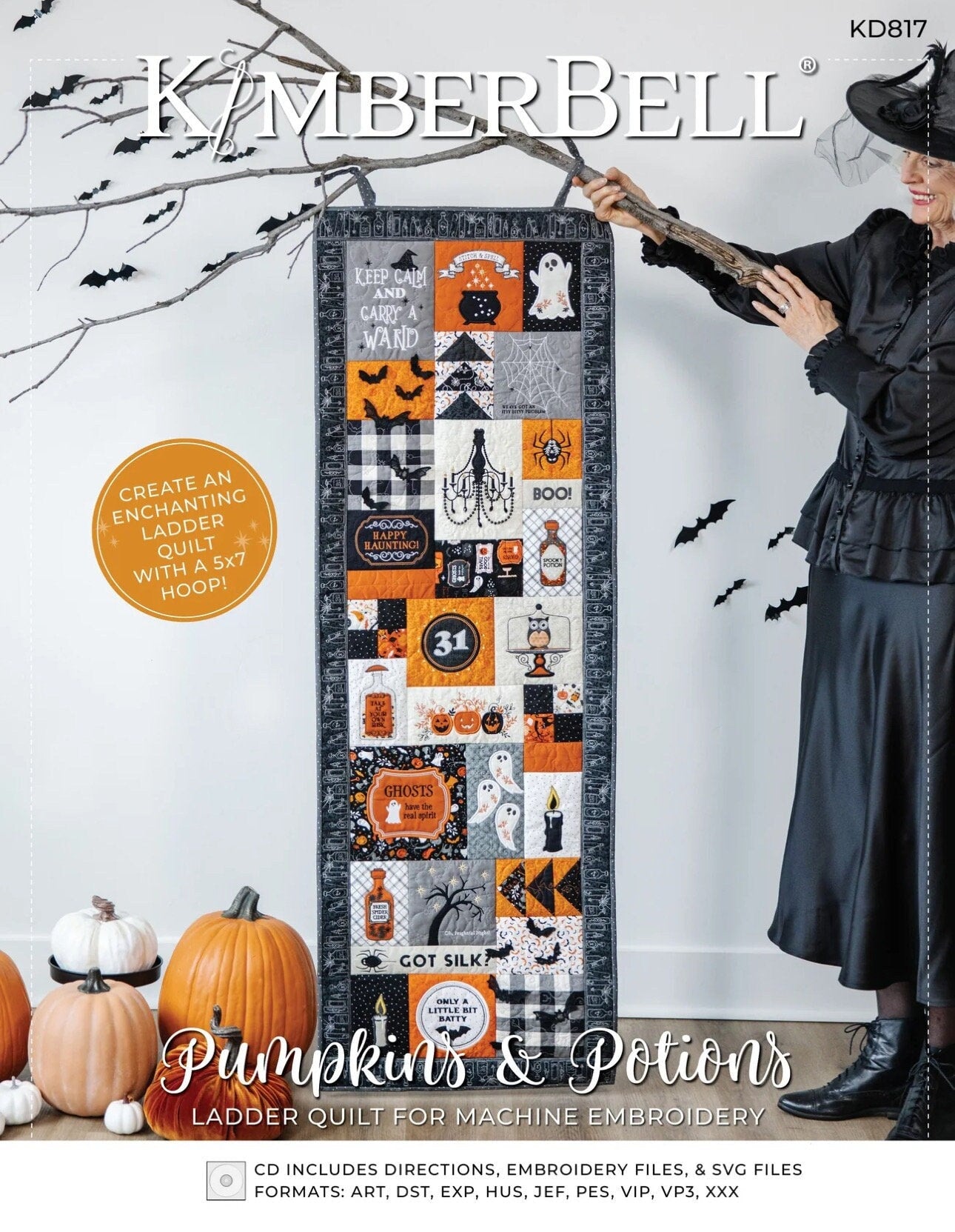 READY TO SHIP!! Kimberbell Pumpkins & Potions Collection