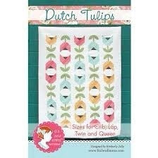 It’s Sew Emma Dutch Tulips Quilt Pattern (includes 4 sizes in each pattern)