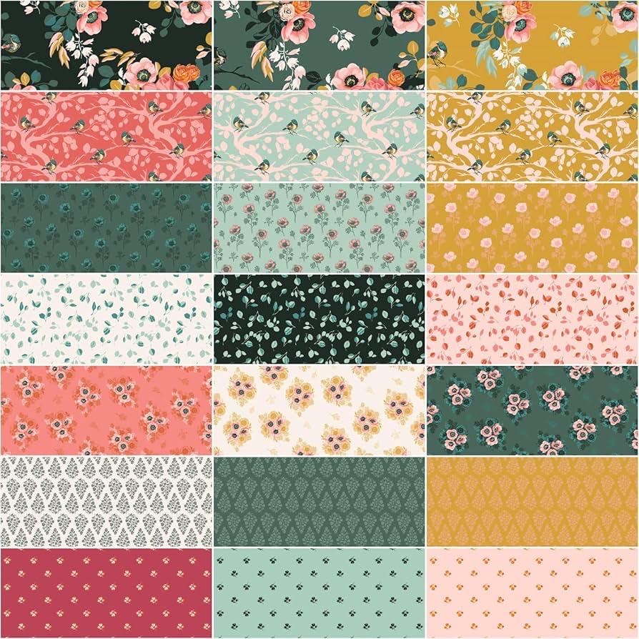 LIMITED STOCK!! Riley Blake Through The Lattice Quilt Kit Featuring Porch Swing Fabric Collection