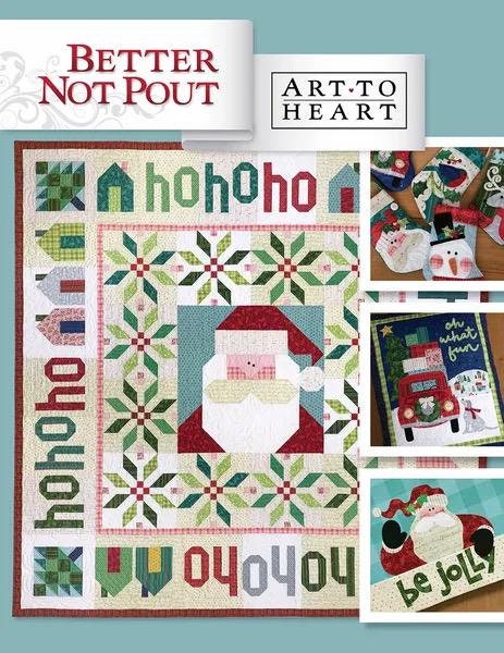 Art to Heart Better Not Pout Quilt Pattern Book