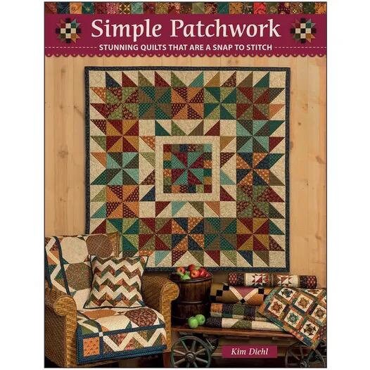 C&T Publishing Kim Diehl Simple Patchwork Pattern Book (Softcover)