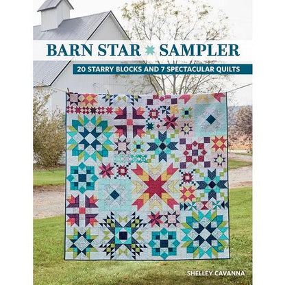 C&T Publishing Shelley Cavanna Barn Star Sampler Quilts Pattern Book (Softcover)