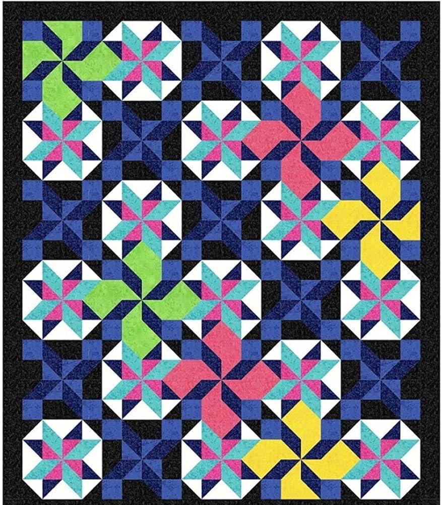 Charisma Horton Glisten Quilt Pattern Finished Size: 66"x78"