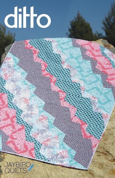 Jaybird Quilt Ditto Quilt Pattern - 3 Size Variations Per Pattern