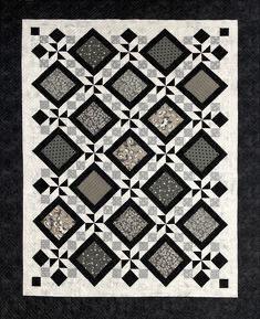 Pleasant Valley Creations Hidden Star Quilt Pattern (4 Size Variations Per Pattern)