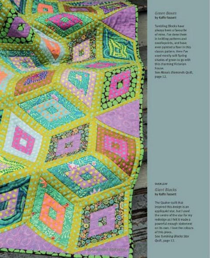 Kaffe Fassett's Quilts in America Quilt Pattern Book (Softcover)