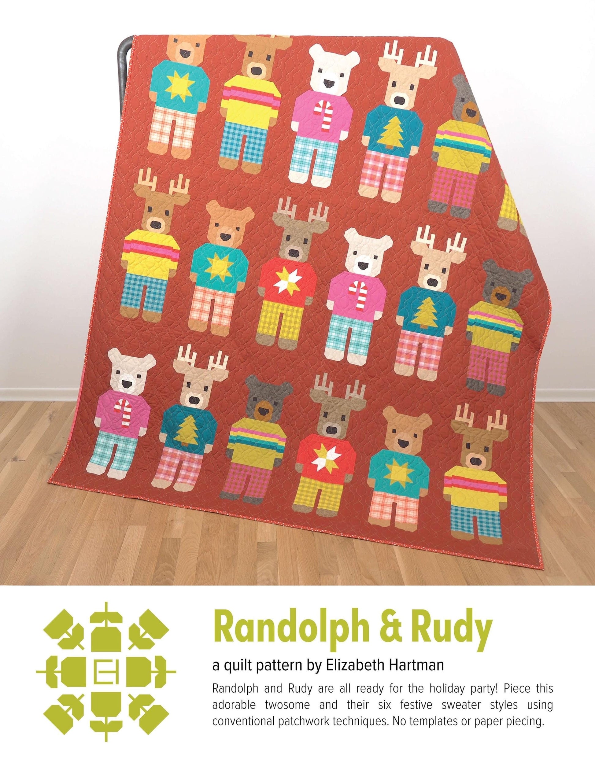 Elizabeth Hartman Randolph & Rudy - 2 Size Variations Per Pattern