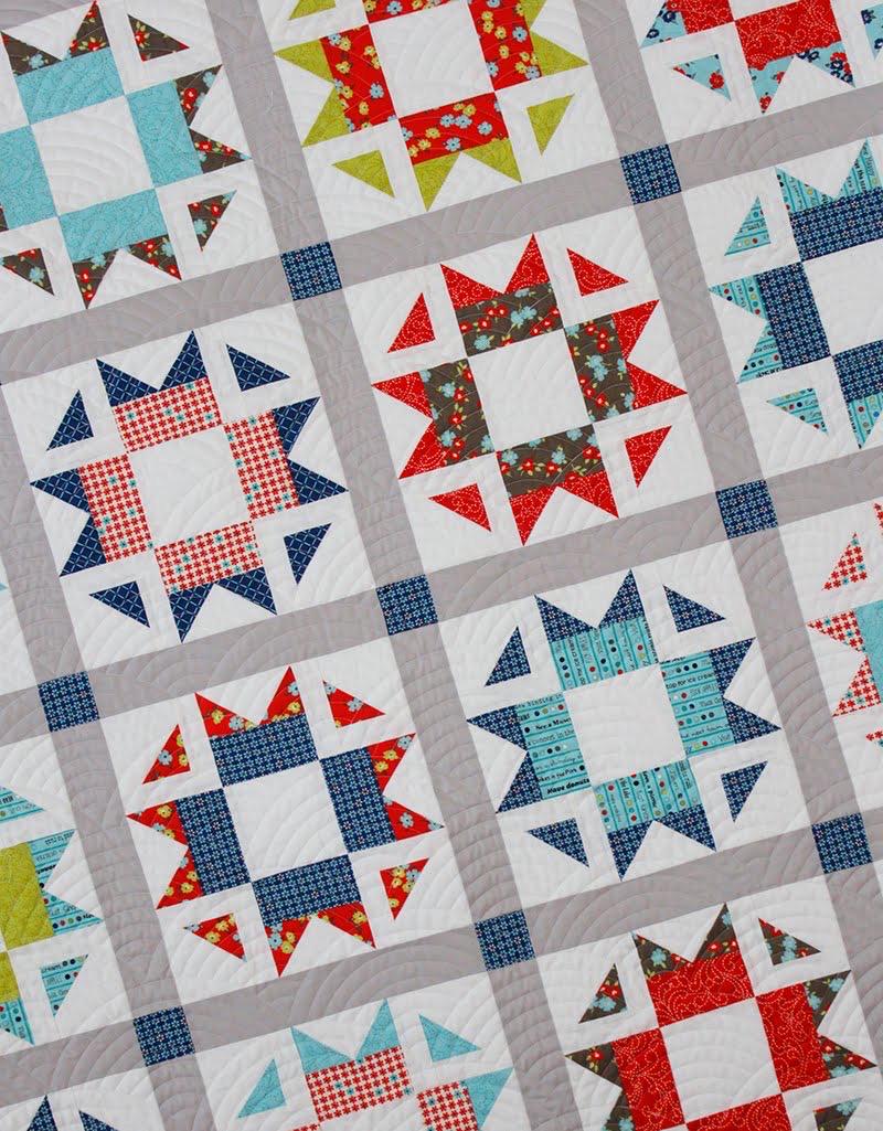 A Bright Corner Skipper Quilt Pattern - 4 Size Variations Per Pattern ABC326