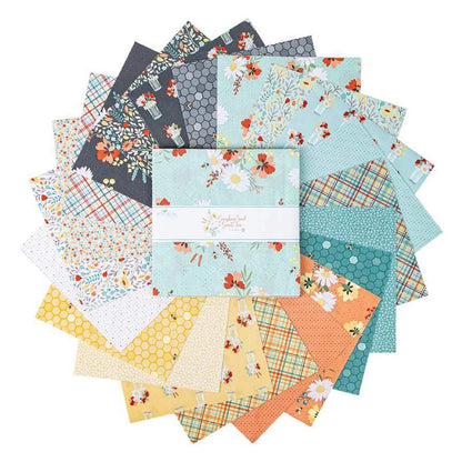 Riley Blake Sunshine & Sweet Tea Fabric Collection 10" Stacker