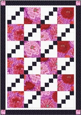 Fabric Cafe City Lights Quilt Pattern Finished Size 43”x61”