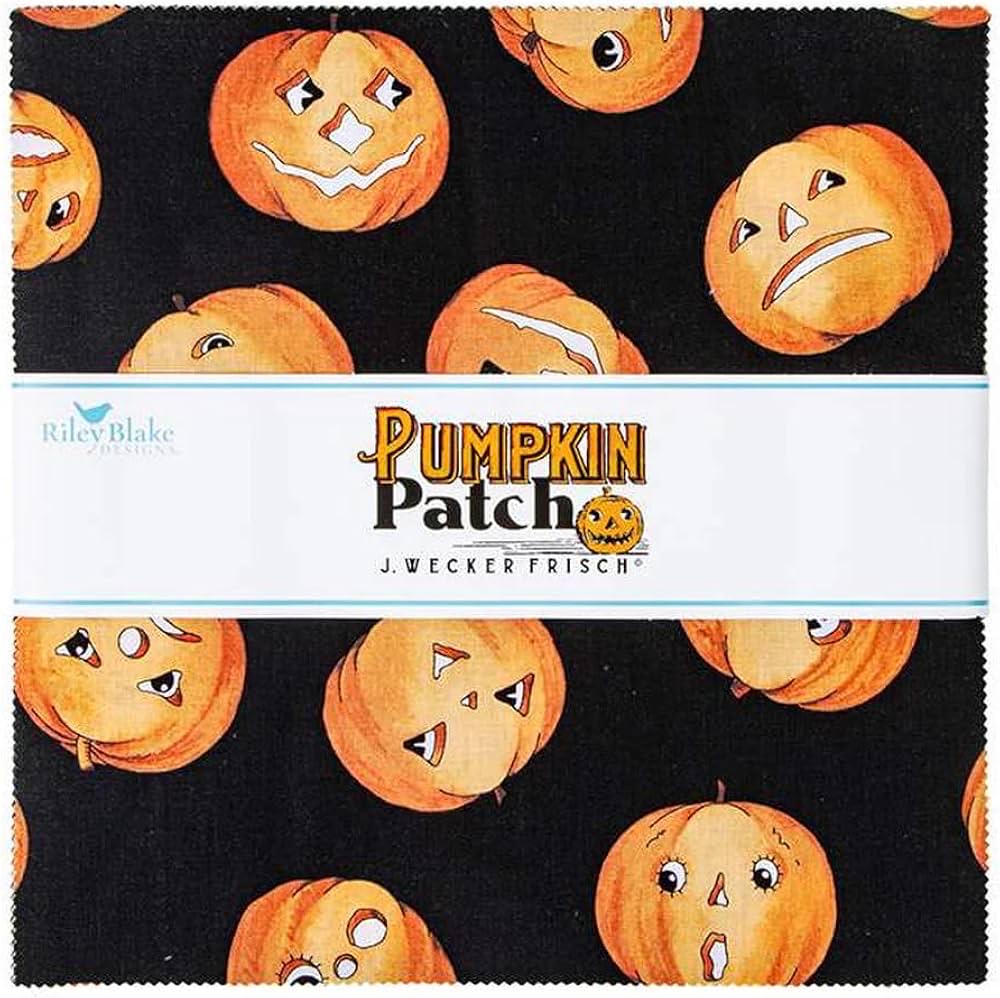 Riley Blake Pumpkin Patch Fabric Collection 10" Stacker