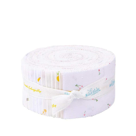 Riley Blake Hush Hush 3 Fabric Collection 2.5" Rolie Polie (40 2.5" Strips Per Roll)