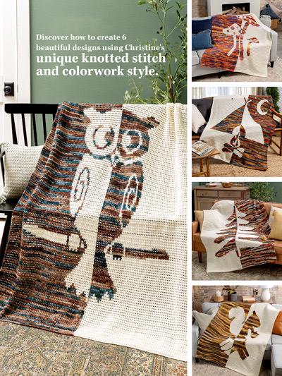 Annie's Crochet Woodland Crochet Blankets Pattern Book - Featuring 6 Whimsical Designs Per Book (Softcover)