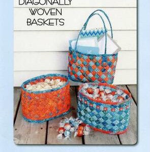 Aunties Two Diagonal Woven Baskets Pattern