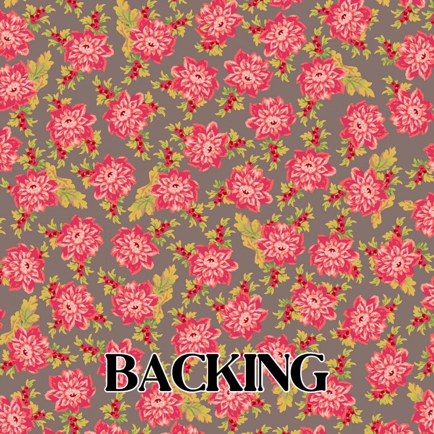 Charisma Horton I Like Big Blooms Quilt Kit Featuring Maywood Studios Sweet Beginnings Fabric Collection Finished Size: 64"x64"